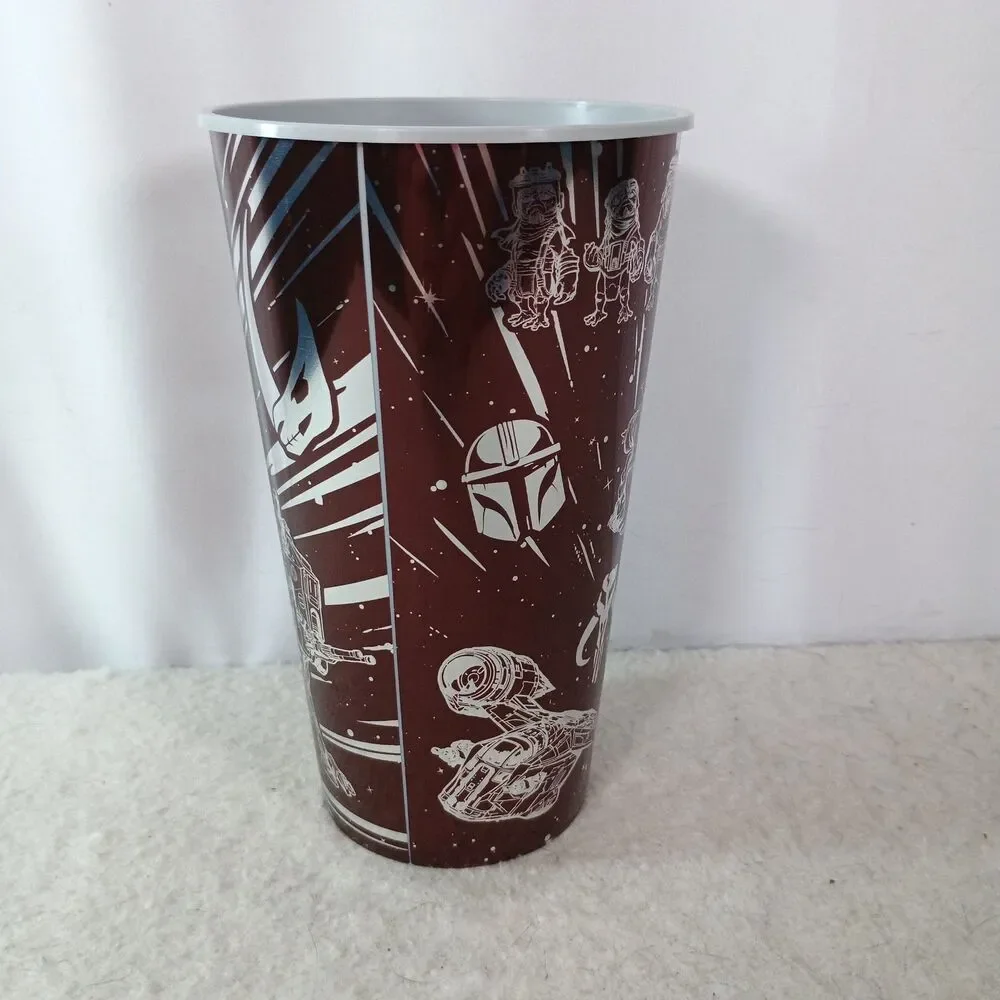 2026 Burger King Star Wars Mandalorian Grogu Rust Cup Din Djarin Collectible